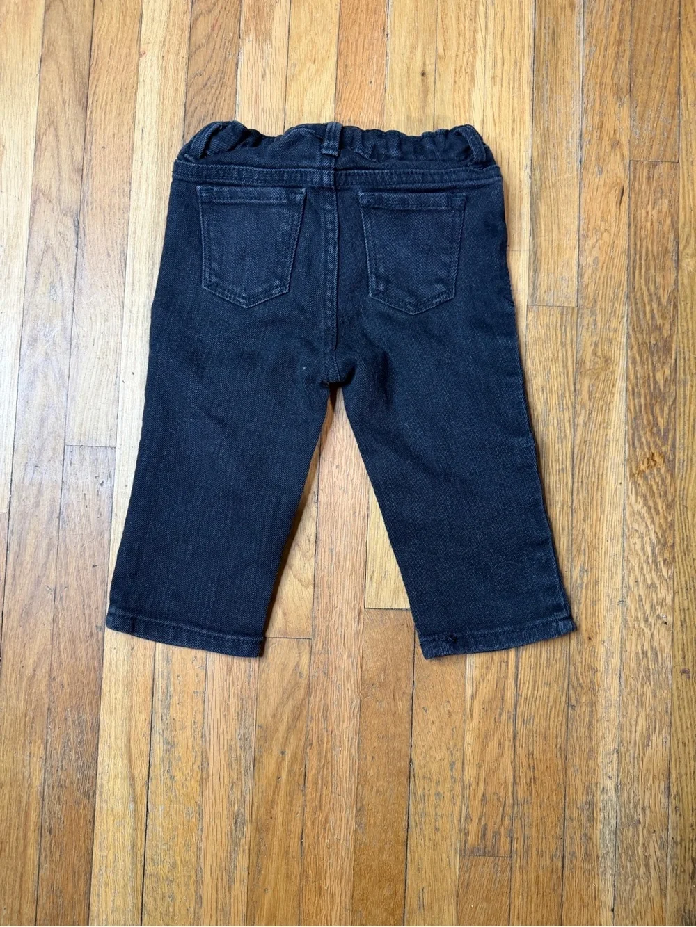 Baby Gap 12/18 Black Denim Jeans